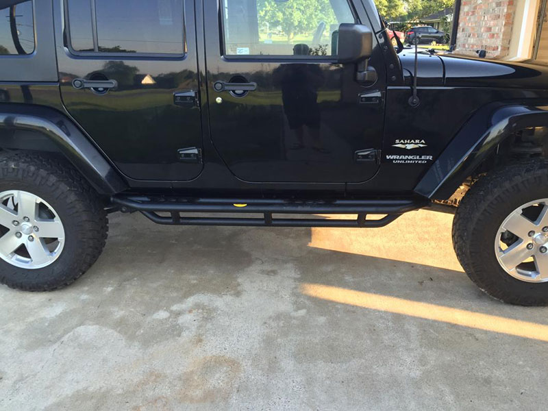 Smittybilt Rock Crawler Side Armor Jeep Wrangler Unlimited JK 4Door